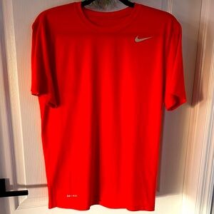 Nike Orange Short Sleeve Tee
